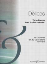 Delibes 3 Dances From Le Roi Samuse Wind Set Sheet Music Songbook
