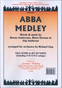 Abba Medley Concert Pops Score & Parts Sheet Music Songbook