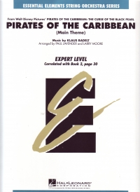 Pirates Of The Caribbean Expert Level String Orch Sheet Music Songbook