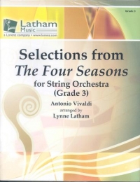 Vivaldi Selections From 4 Seasons String Orchestra Sheet Music Songbook
