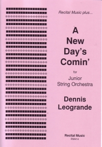 A New Days Comin  Leogrande String Orchestra Sheet Music Songbook