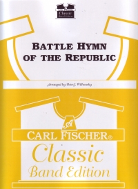 Battle Hymn Of The Republic Wilhousky Orch Sc/pts Sheet Music Songbook