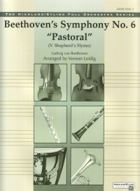 Beethoven Symphony No 6 Pastoral Full Orchestra Sheet Music Songbook