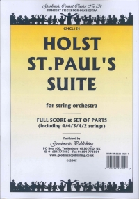 Holst St Paul Suite  Pack ( Orchestra ) Sheet Music Songbook