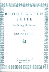 Holst Brook Green Suite String Orchestra Sc & Pts Sheet Music Songbook