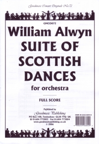 Alwyn Suite Of Scottish Dances Full Score Sheet Music Songbook