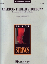 American Fiddlers Hoedown  String Orch Arr Leavitt Sheet Music Songbook