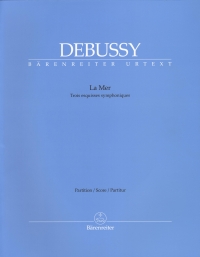 Debussy La Mer Full Score Sheet Music Songbook