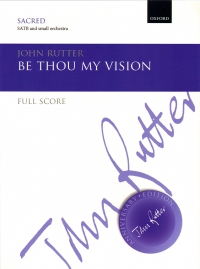 Be Thou My Vision Rutter Full Score Anniversary Ed Sheet Music Songbook
