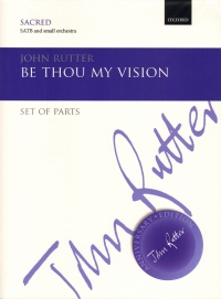 Be Thou My Vision Rutter Set Of Parts Anniversary Sheet Music Songbook