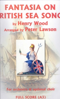 Wood Fantasia On British Sea Songs A3 Full Score Sheet Music Songbook
