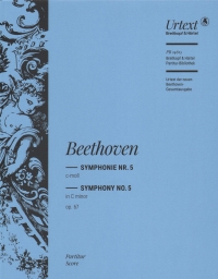 Beethoven Symphony No 5 Cmin Op67 Full Score Sheet Music Songbook