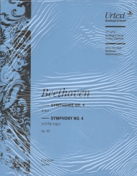 Beethoven Symphony No 4 Bb Op60 Score Sheet Music Songbook