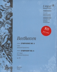 Beethoven Symphony No 6 F Op68 Pastoral Full Score Sheet Music Songbook