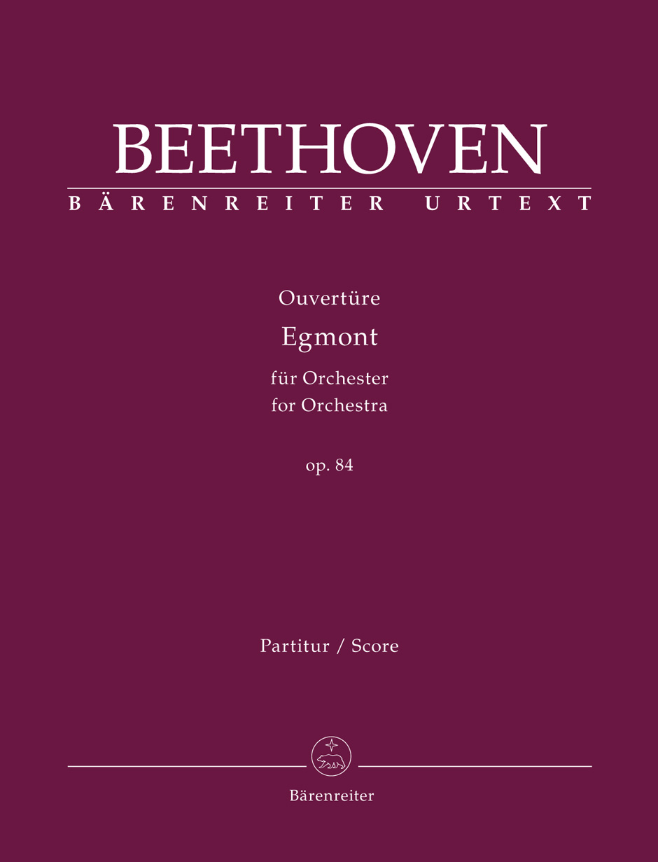 Beethoven Egmont Overture Op84 Orchestra Full Sc Sheet Music Songbook