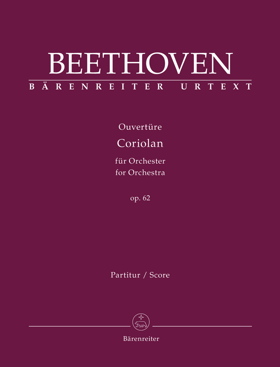 Beethoven Coriolan Overture Op62 Orchestra Fsc Sheet Music Songbook