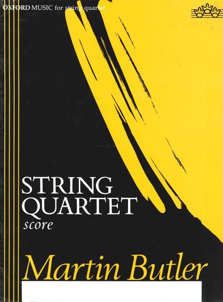 Butler String Quartet (score) Sheet Music Songbook