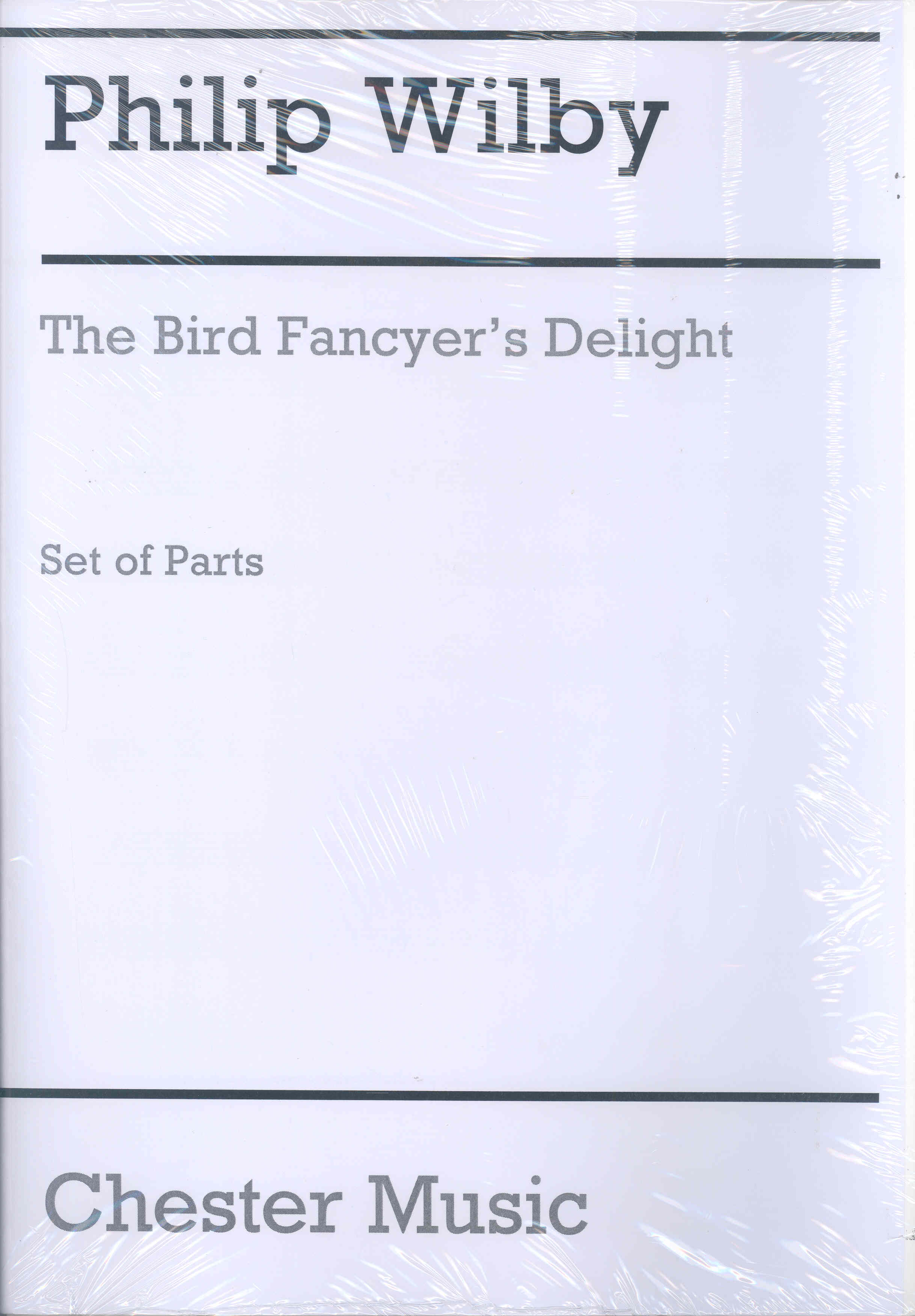 Bird Fancyers Delight Wilby (parts) Playstrings 12 Sheet Music Songbook