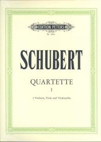Schubert String Quartets Complete Vol 1 Sheet Music Songbook