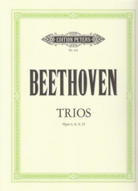 Beethoven String Trios Complete Op 3/9,nos 1-3,op8 Sheet Music Songbook