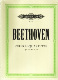 Beethoven String Quartets Vol 3 Op 127/130-133/135 Sheet Music Songbook