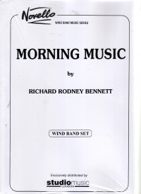 Bennett Morning Music Wind Band Score & Parts Set Sheet Music Songbook