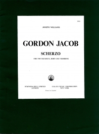 Jacob Scherzo For Two Trumpets Horn And Trombone Sheet Music Songbook