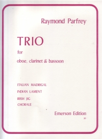 Parfrey Trio (oboe,clarinet,bassoon) Sheet Music Songbook