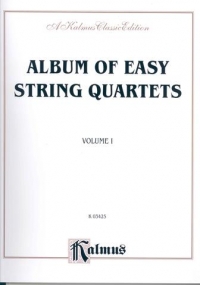 Album Of Easy String Quartets Vol 1 Sheet Music Songbook