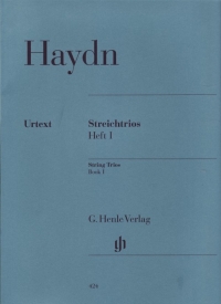 Haydn String Trios Book 1 Sheet Music Songbook