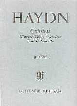Haydn Quintet Hobxiv:1 Piano/2horns/violin/cello Sheet Music Songbook
