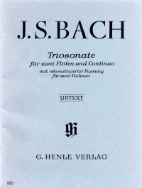 Bach Trio Sonate G Bwv1039 2 Flutes Or Violins Sheet Music Songbook