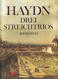 Haydn String Trios (3) Sheet Music Songbook