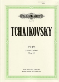 Tchaikovsky Piano Trio Op50 Amin Sheet Music Songbook