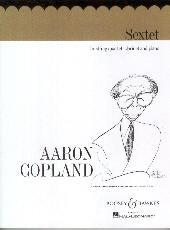 Copland Sextet Clarinet, String Quartet & Piano Sheet Music Songbook