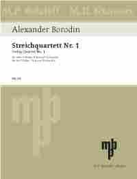 Borodin String Quartet No 1 A Major (parts) Sheet Music Songbook