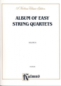 Album Of Easy String Quartets Vol 2 Sheet Music Songbook