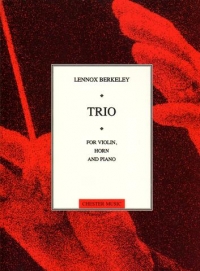 Berkeley Trio Op44 Horn/violin/piano Sheet Music Songbook