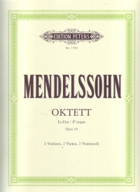 Mendelssohn Octet For Strings Op20 Sheet Music Songbook