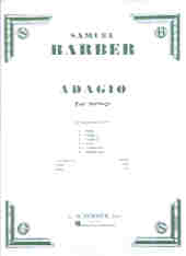 Barber Adagio For Strings Score & Multiple Parts Sheet Music Songbook