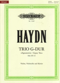 Haydn Trio G Hobxv/25 Set Of Parts Sheet Music Songbook