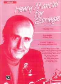 Henry Mancini For Strings 2 Arr Zinn Cello Sheet Music Songbook