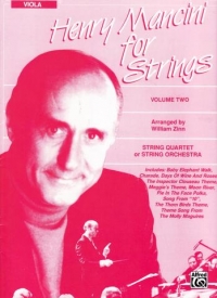 Henry Mancini For Strings 2 Arr Zinn Viola Sheet Music Songbook