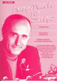 Henry Mancini For Strings 2 Arr Zinn Violin 2 Sheet Music Songbook