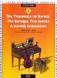 Baroque Trio Sonata (score & Parts) Pejtsik Vol 2 Sheet Music Songbook