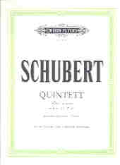 Schubert Trout Quintet Op114 Amaj Sheet Music Songbook