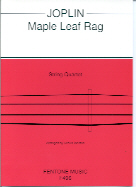 Joplin Maple Leaf Rag String Quartet Sheet Music Songbook