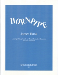 Hook Hornpipe Piccolo(or Ft/cl) & Bassoon) E251 Sheet Music Songbook