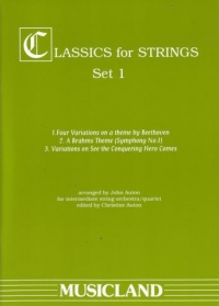 Classics For Strings Set 1 Score/pts Auton Sheet Music Songbook
