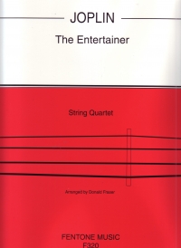 Joplin Entertainer String Quartet (score/parts) Sheet Music Songbook